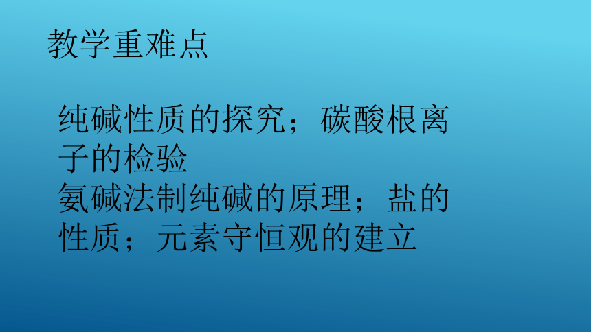 鲁教版（五四制）化学九年级全册 第三单元3.3.2 海水制碱第二课时 课件(共22张PPT)