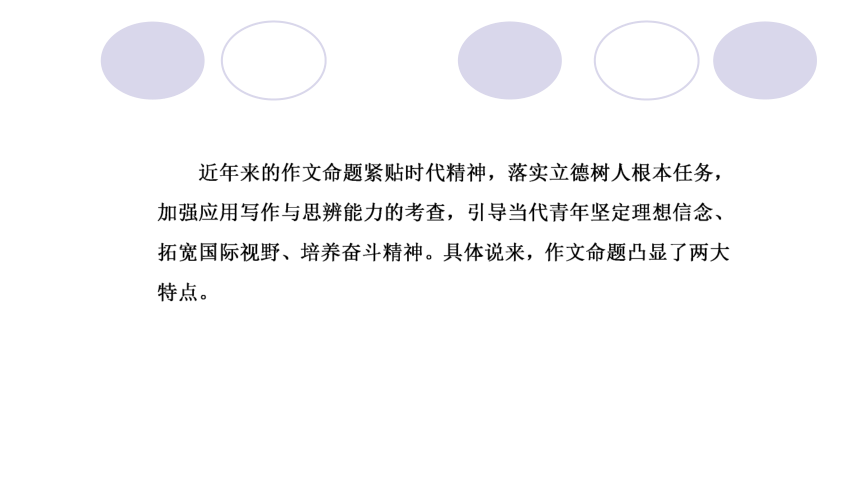 2022届高考作文系列训练之任务驱动型作文审题立意指导课件（41张PPT）