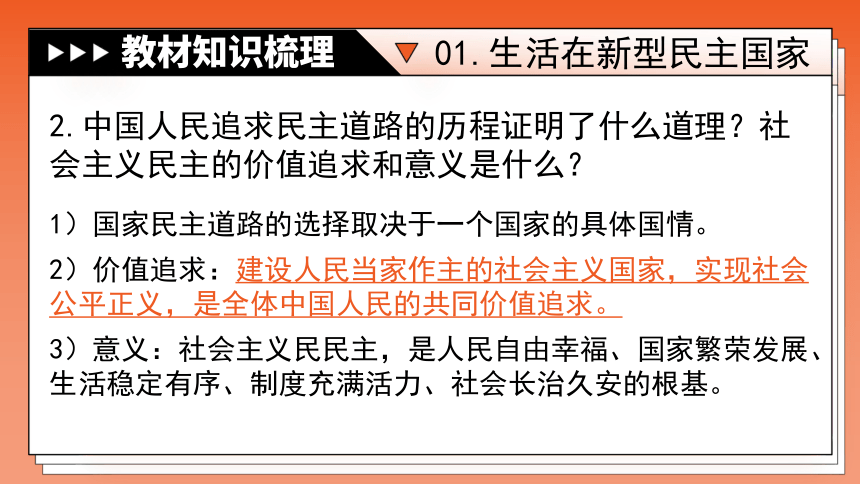 专题18《民主与法治》全国版道法2024年中考一轮复习课件【课件研究所】