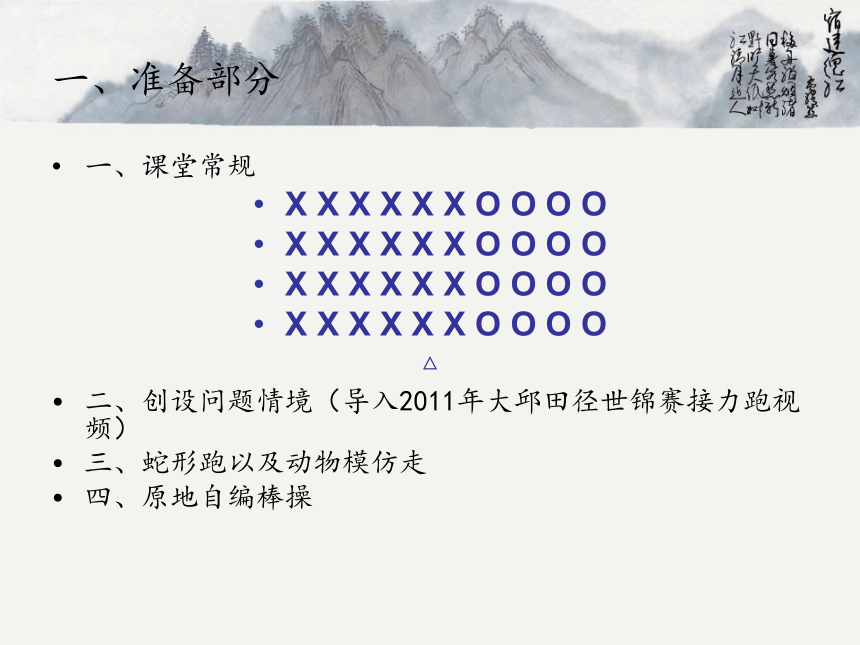 2021-2022学年人教版高中体育与健康全一册接力跑 课件（18ppt）