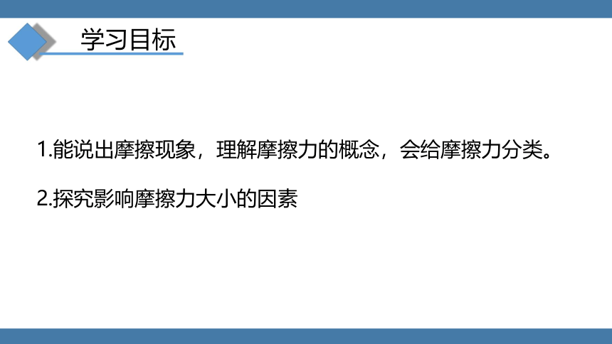 人教版八年级物理下册课件 (共22张PPT) 8.3 摩擦力 第一课时