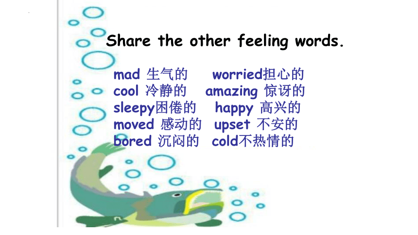 Unit4 Feeling Excited课件(共18张PPT)