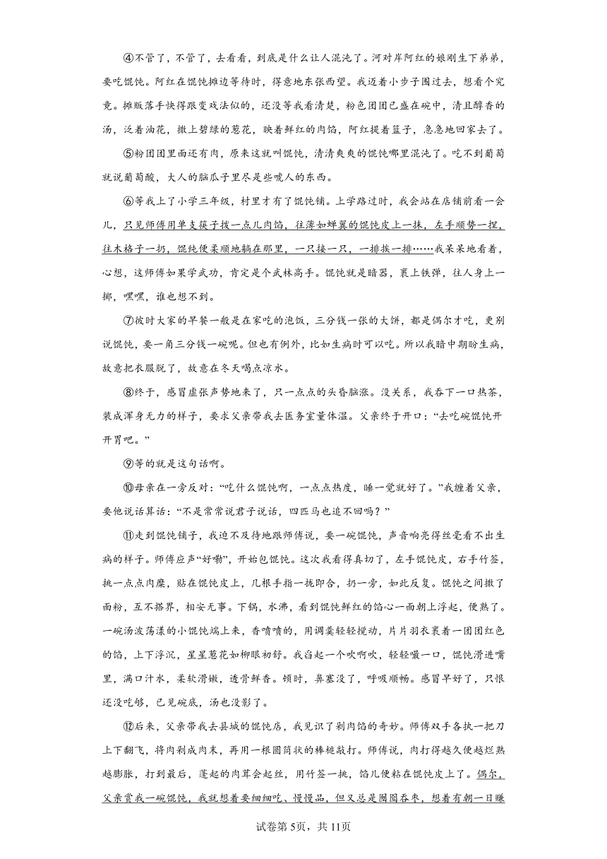 2023年河南省郑州外国语中学中考二模语文试题（含解析）