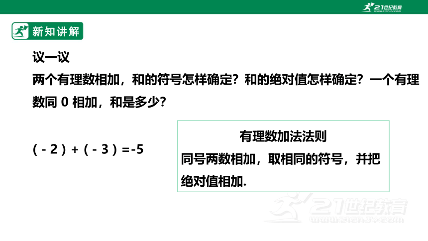 【新课标】2.4  有理数的加法 课件（共35张PPT）