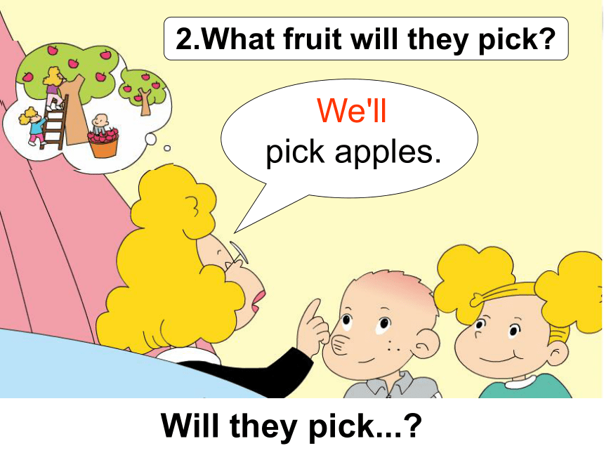 Module 4 Unit 1 We'll pick fruit. 课件(共16张PPT)