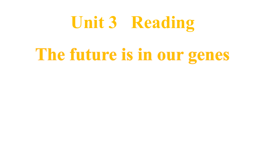 牛津译林版（2019）选择性必修第二册  Unit3 Fit For Life Welcome to the unit-Reading (I) 课件（12张PPT）