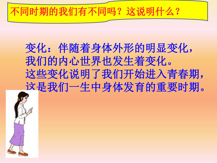 1．1悄悄变化的我 课件（90张幻灯片 ）