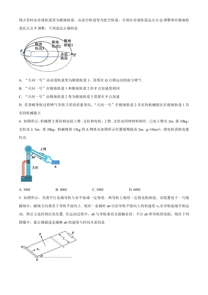 广东省佛山市顺德区2021届高三下学期5月仿真模拟题物理试题 Word版含答案