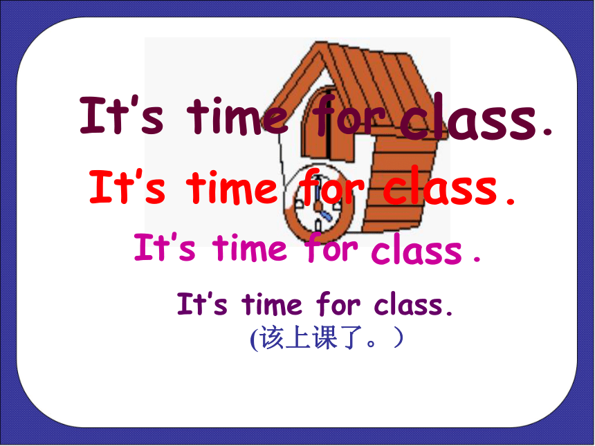 Unit 6 What time is it（Fun time-Cartoon time）课件（共35张PPT）