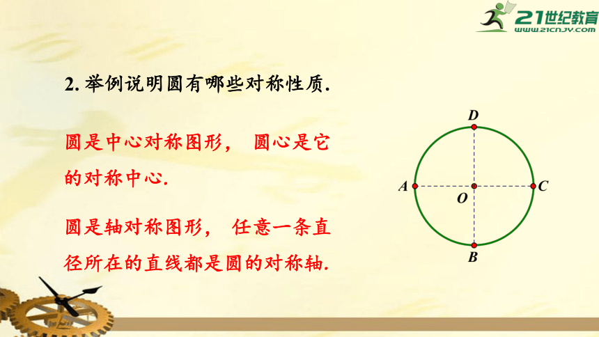 第2章 圆 小结与复习   课件（共25张PPT）