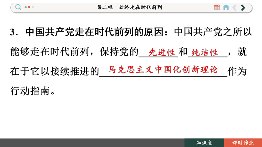 2.2 始终走在时代前列 课件(共134张PPT) 2023-2024学年高一政治部编版必修3