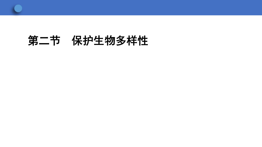 7.3.2 保护生物多样性 课件(共20张PPT) 2023-2024学年初中生物冀少版八年级下册