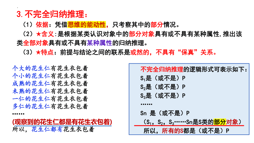 7.1 归纳推理及其方法 课件（31张PPT）-2023-2024学年高中政治统编版选择性必修三逻辑与思维