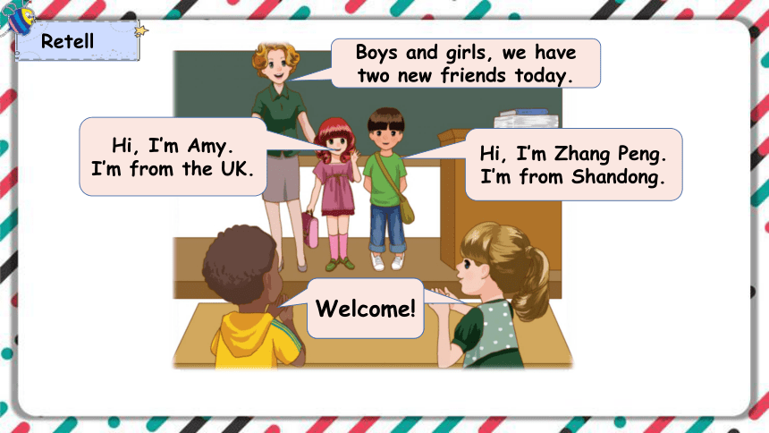 Unit1 Welcome back to school A let's learn 课件(共22张PPT)