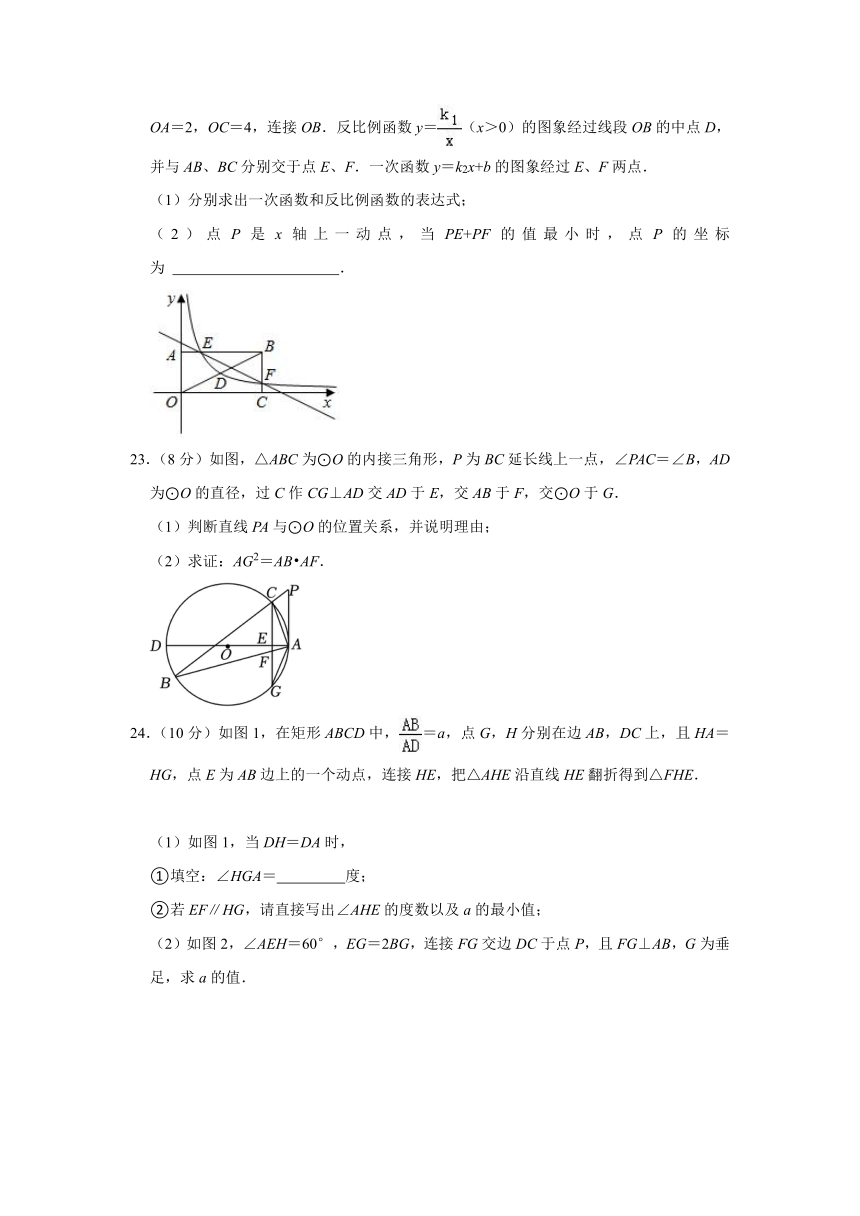 2024年广东省梅州市丰顺县龙泉中学中考数学一模试卷（含解析）