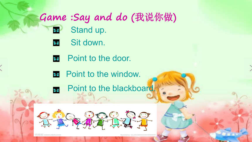 Module 3 Unit 2 Point to the desk.课件(共18张PPT)
