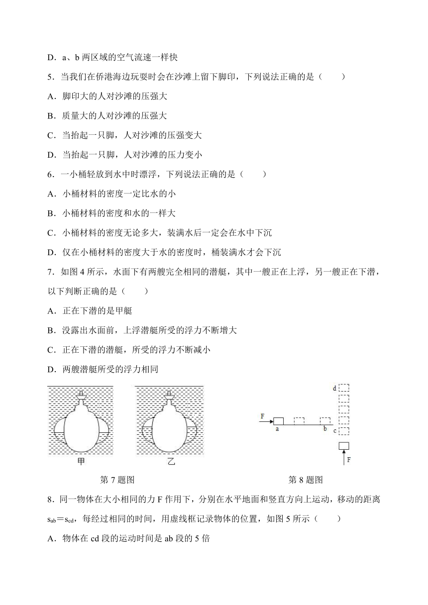 人教版物理八年级下册期末达标测试卷（含答案）