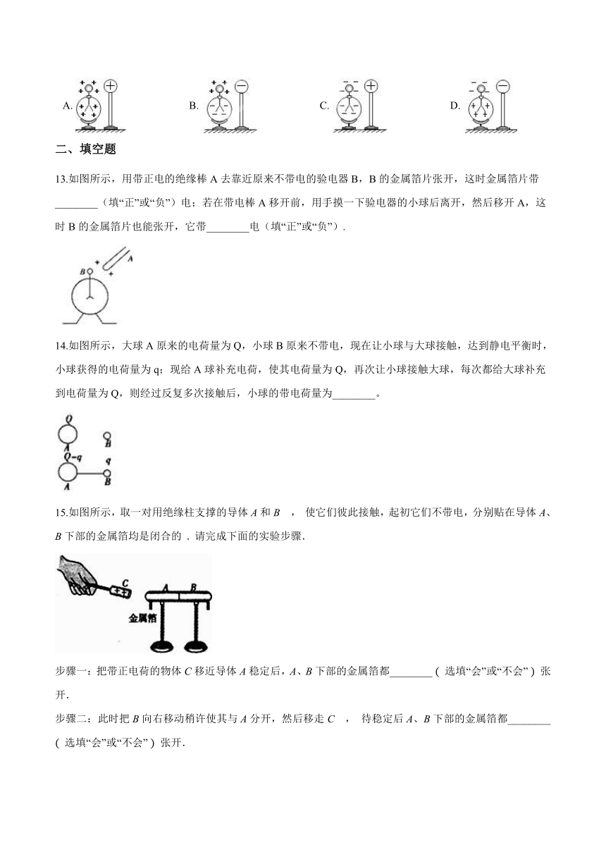 第一节 静电现象 专题练习