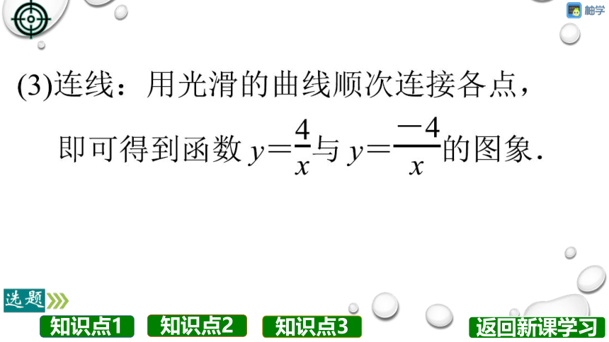 【分层教学方案】第42课时 反比例函数的图像与性质（第1课时）课件