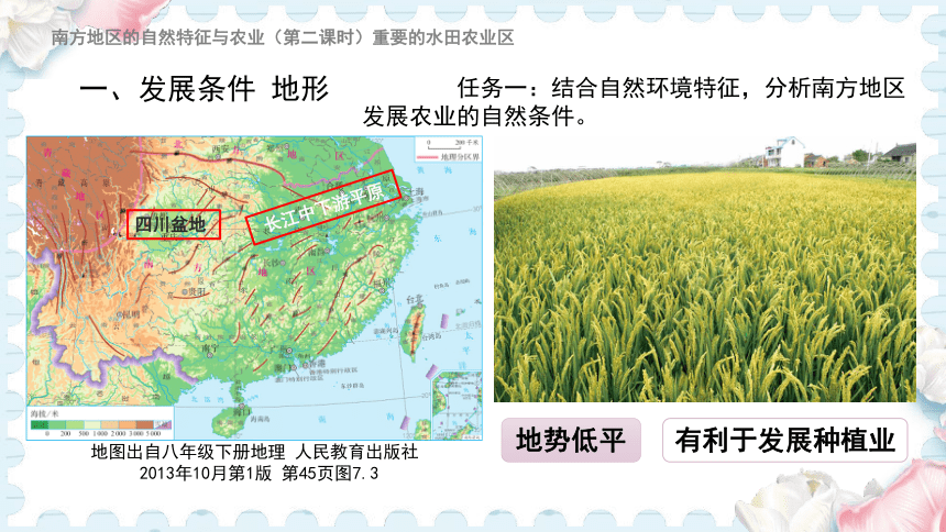 7.1 南方地区的自然特征与农业（第2课时）（课件共19张PPT）-八年级地理下册（人教版）