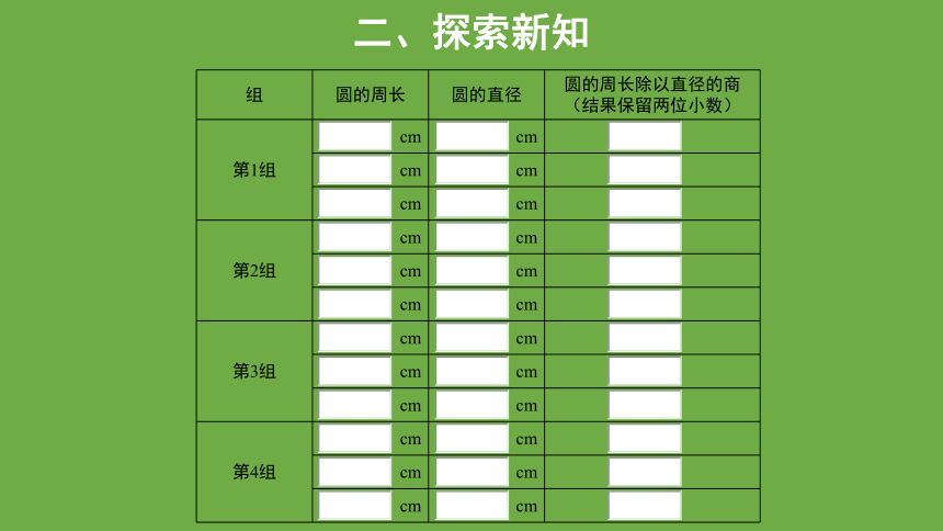 数学北师大版 六年级上册圆的周长 教学课件（共21张ppt）