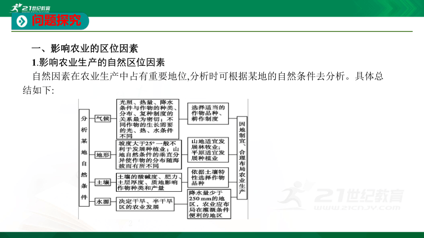 【课件】第三单元  第一节 农业的区位选择 地理-鲁教版-必修第二册（共24张PPT）