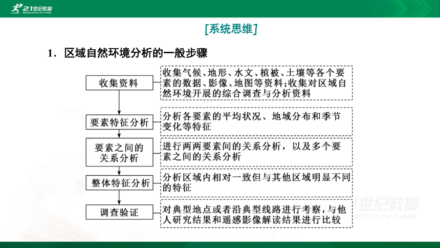 5.3单元活动 学会分析区域自然环境 鲁教版选择性必修1第5单元 自然环境的特征（共36张PPT）