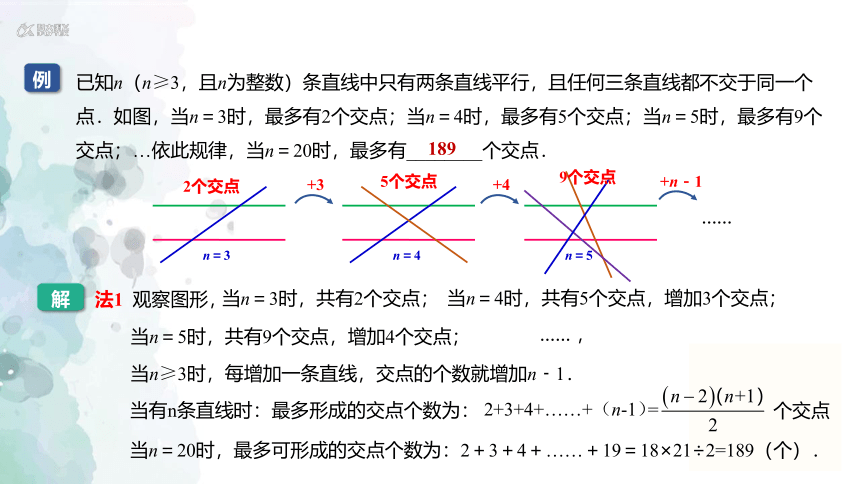 2022--2023学年沪科版数学七年级下册第10章 相交线、平行线与平移 直线相交问题 课件 (共34张PPT)