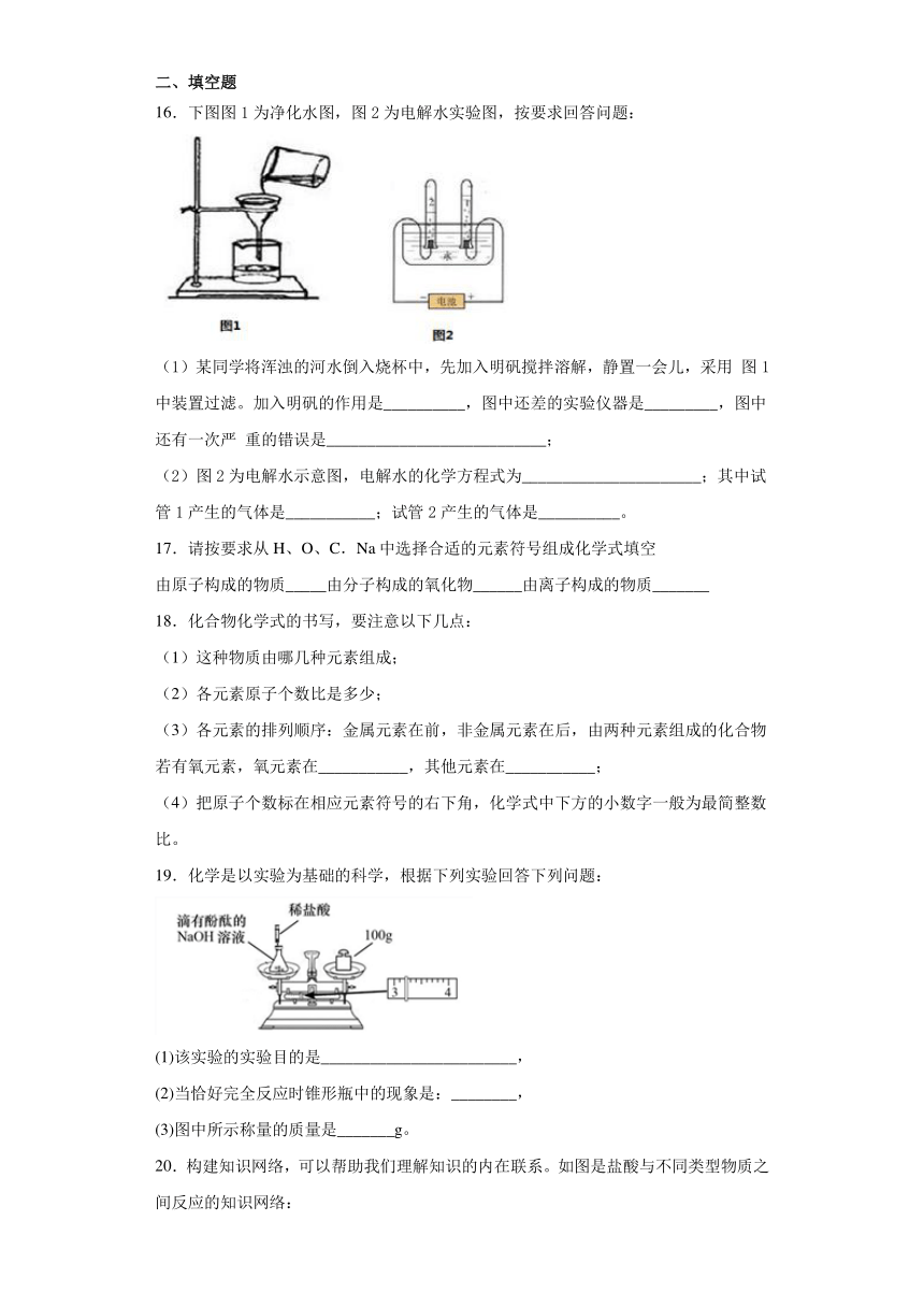 仁爱版化学九年级上专题5《化学变化及其表示》测试题（含答案）