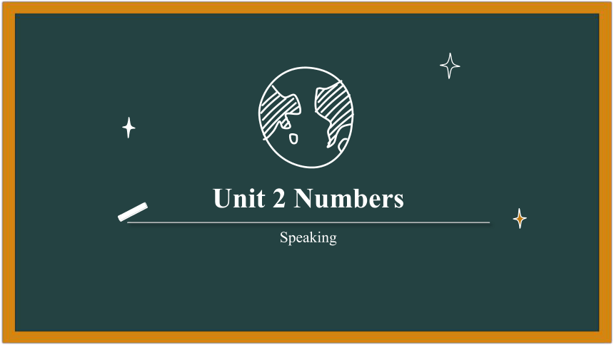 Unit  2  Numbers Speaking 课件+音视频（牛津深圳版八年级上册）