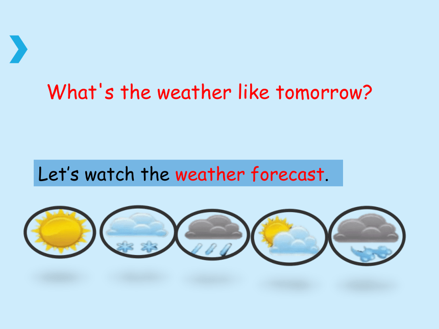 Unit 5 It will be sunny and cool tomorrow. 课件(共24张PPT)