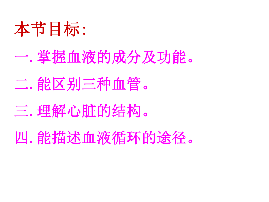 苏教版生物七年级下册 第十章 第二节 人体的血液循环课件(共16张PPT)