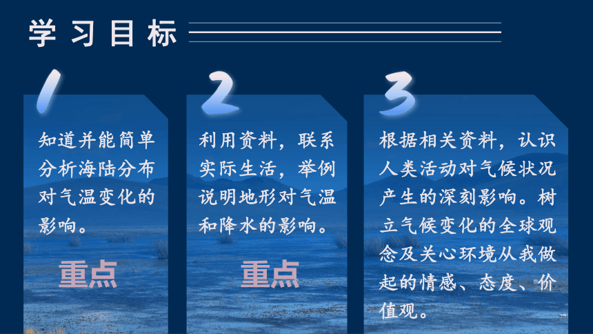 【推荐】4.3 影响气候的主要因素 第2课时 课件(共26张PPT内嵌视频)2023-2024学年七年级地理上册湘教版