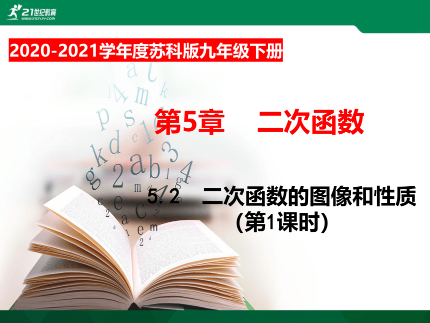 5.2 二次函数的图像和性质（第1课时）课件（共19张PPT）