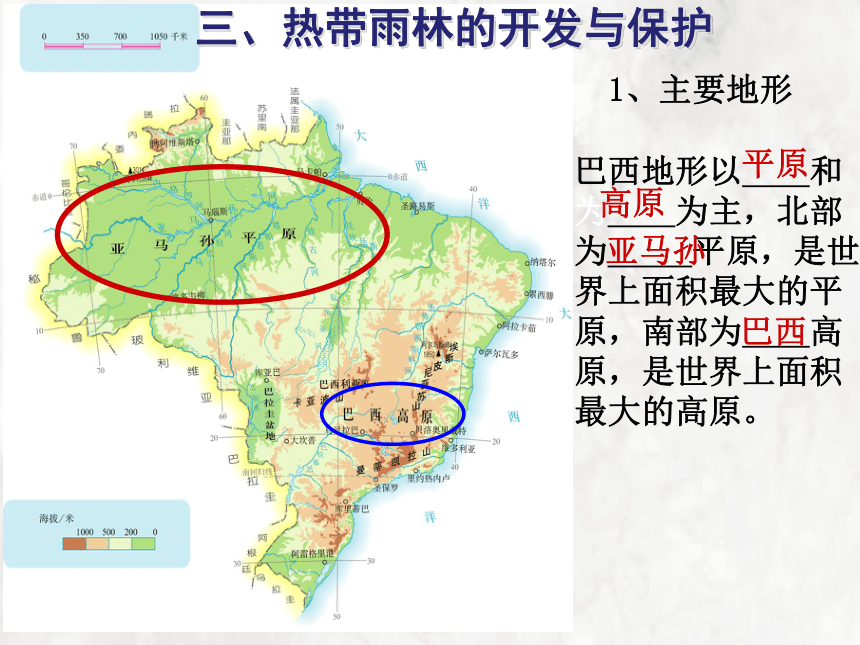 2020-2021学年人教版初中地理七年级下册第九章第二节巴西 课件（共30张PPT）