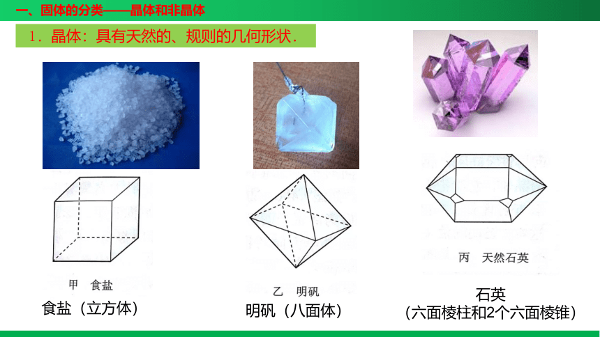 2.4 固体-高二物理课件 (共24张PPT)（人教版2019选择性必修第三册）