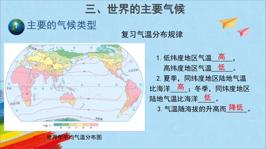 商务星球版七年级地理上册4.4《世界的气候》第2课时教学课件(共21张PPT)