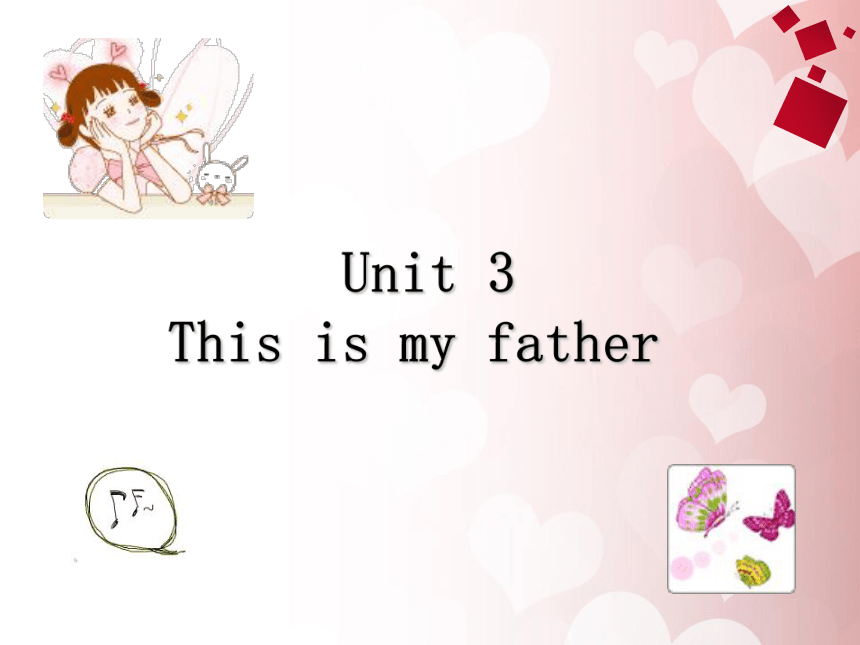 Unit 3  This is my father  Lesson13课件（15张PPT）