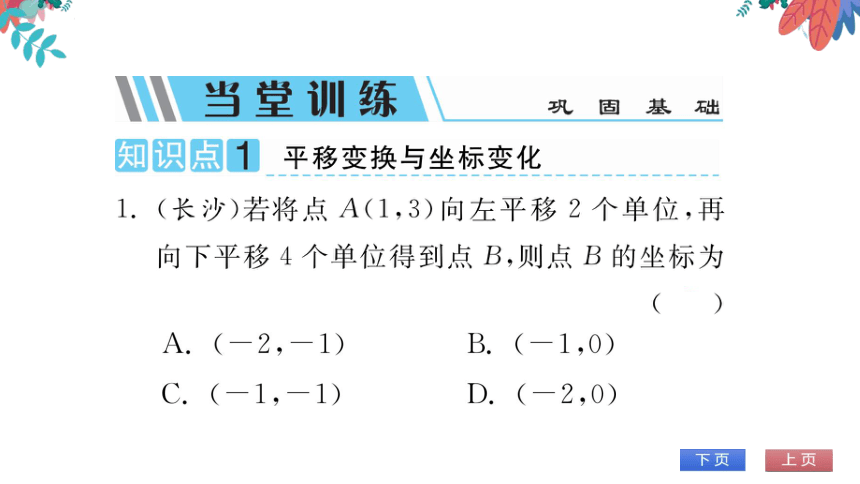【华师大版】数学九年级上册 23.6.2 图形的变换与坐标 习题课件
