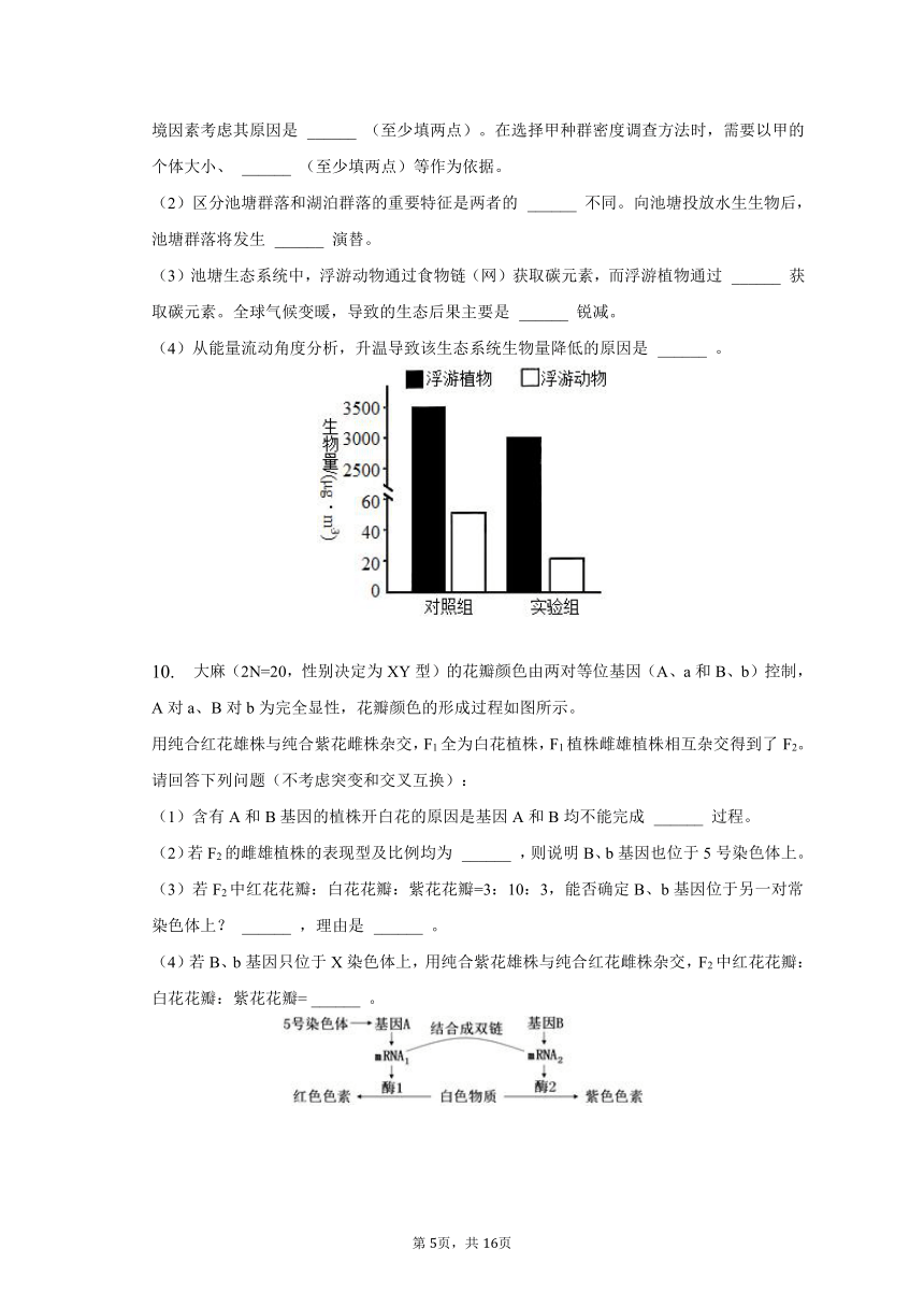 2023年四川省达州市高考生物二诊试卷（含解析）