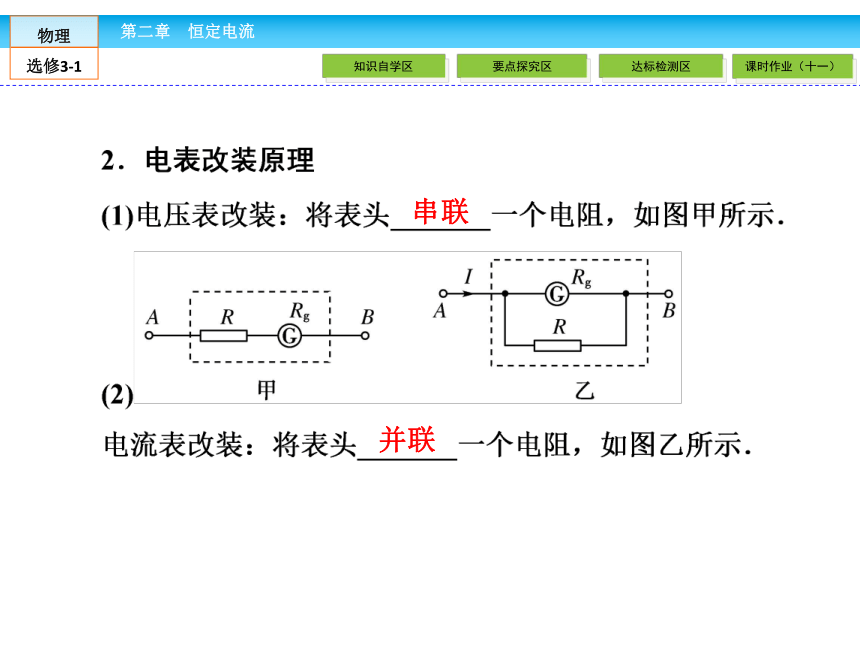 高中物理选修3-1人教新课标2.4串联电路和并联电路（48张PPT）