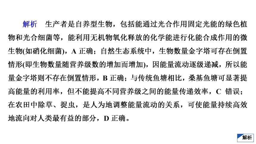 高考生物复习用卷：考点35 生态系统的能量流动（共68张PPT）