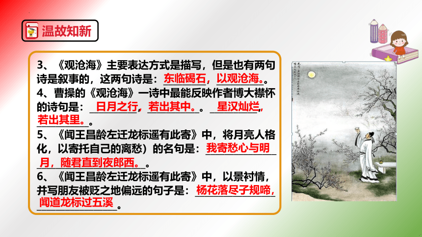 第4课《古代诗歌四首——次北固山下》课件（共35张PPT）2022—2023学年部编版语文七年级上册