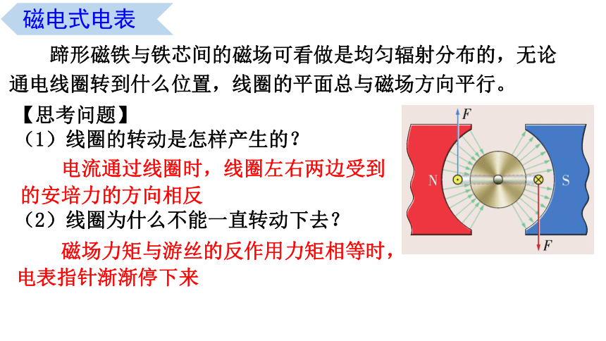 1.2 安培力的应用（课件）高二物理（粤教版2019选择性必修第二册）(共21张PPT)