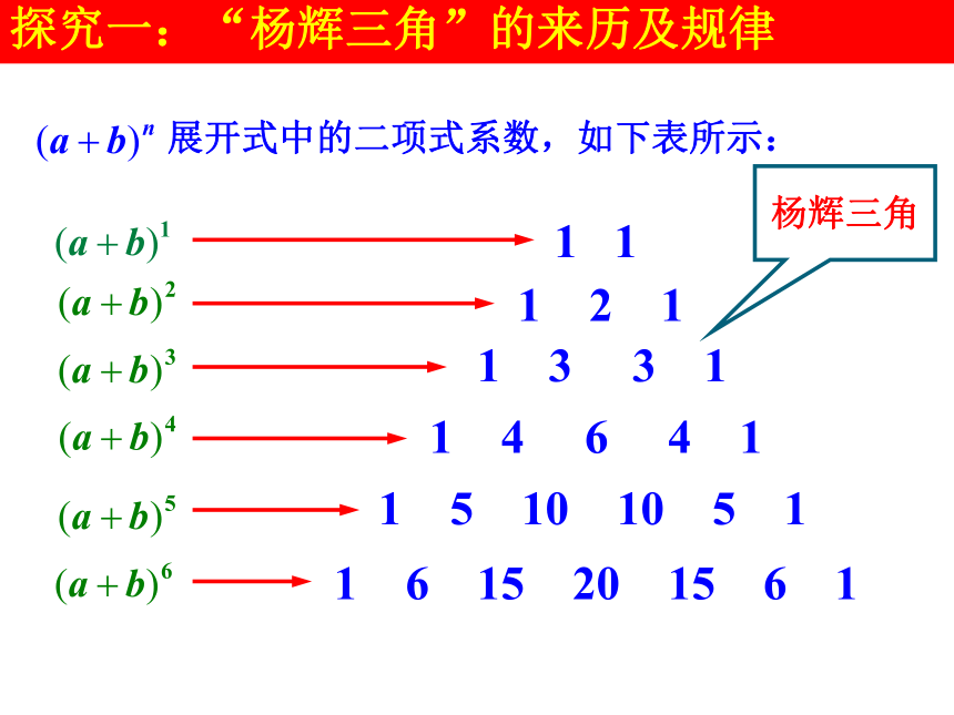 6.3.2.杨辉三角与二项式性质 课件（共19张PPT）