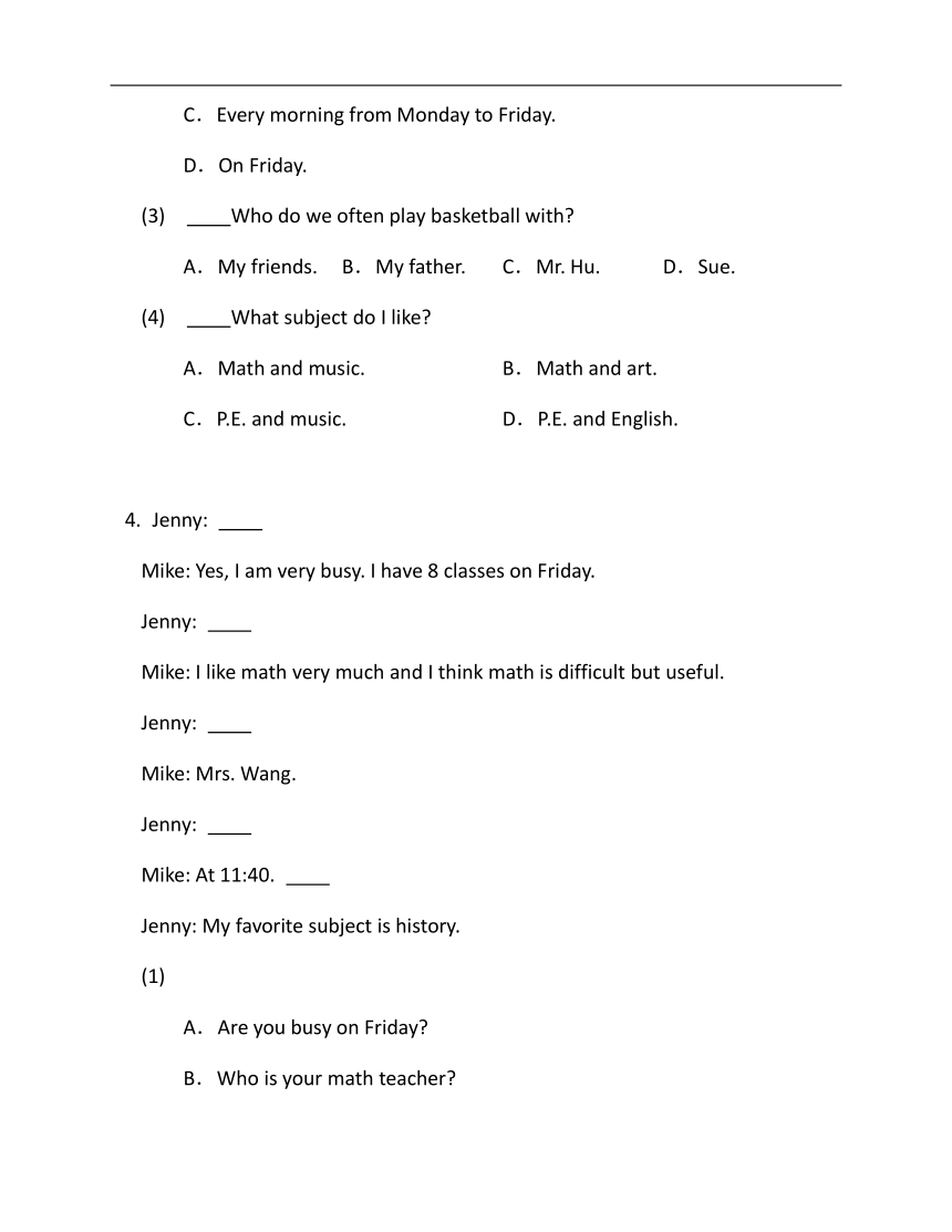 2022-2023学年冀教版七年级下册英语期末专练9（时文阅读+完型填空）（含解析）