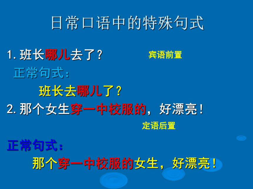 2022届高考专题复习：文言文特殊句式（课件90张）