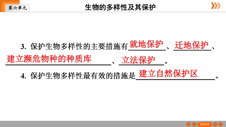 人教版生物八年级上册 第6单元 第3章　保护生物的多样性 课件（共38张PPT）