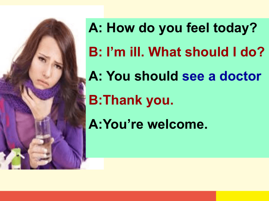 Unit 6 How do you feel?  Part B  Let’s learn &Play card games课件（共22张PPT）