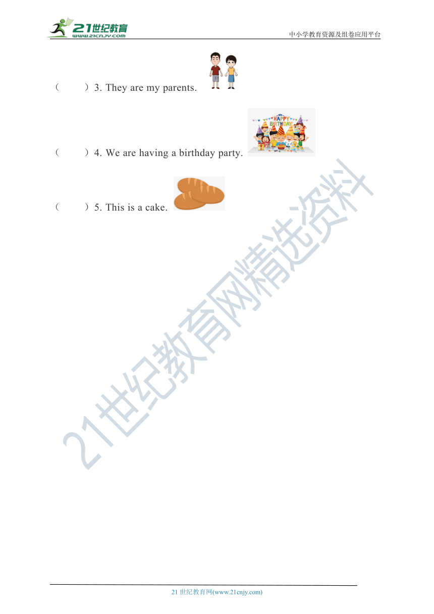 【新课标】 Unit 1 What are you doing？Lesson 4分层练习